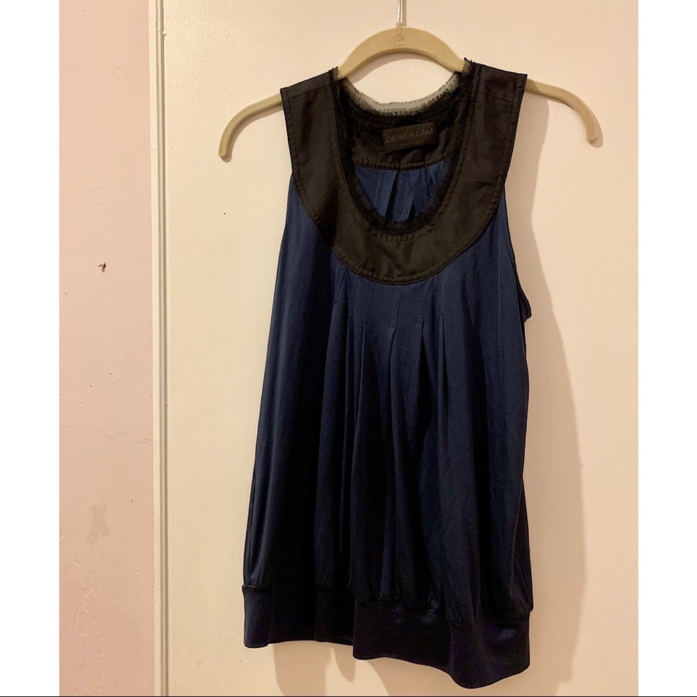 Derek Lam Silk Sleeveless Blouse